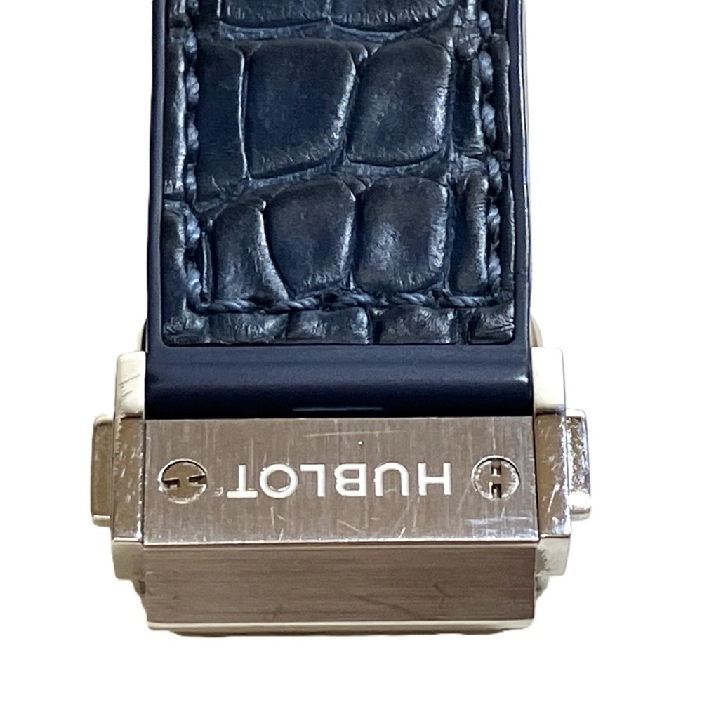 Hublot Classic Fusion wristwatch, total weight 81.0g, titanium, genuine leath... - Picture 6 of 9